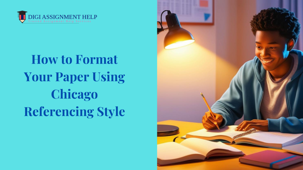how to format your paper using chicago referencing style