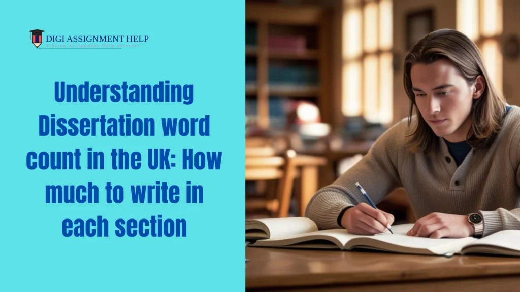 Dissertation word count breakdown UK