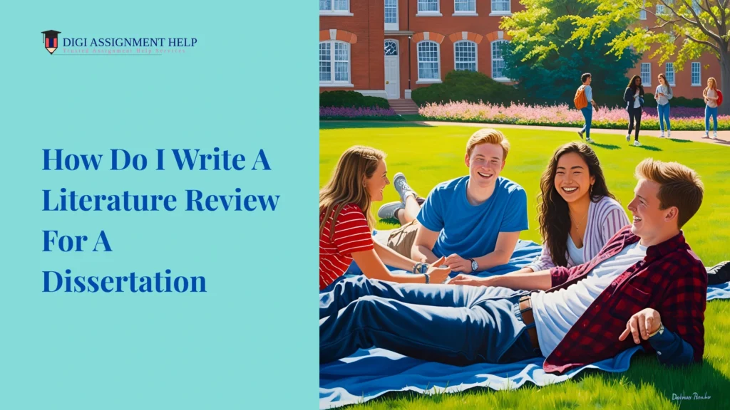 how do i write literature review for A dissertation