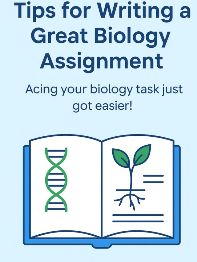 Struggling with Biology Assignments? Here’s the Fix!